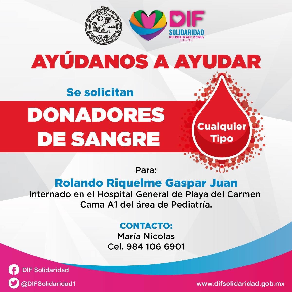 Se Solicitan Donadores De Sangre – De Luna