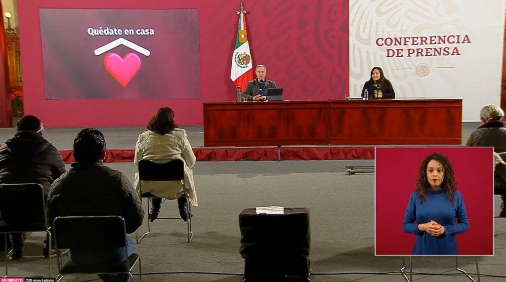 Hay 1 millón 401 mil 529 casos confirmados en México