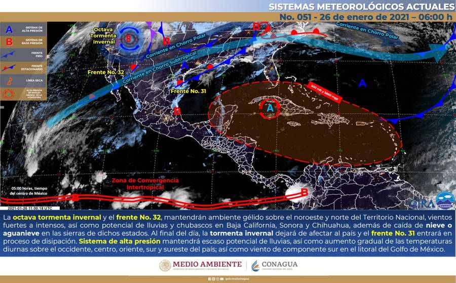 Ambiente caluroso en Quintana Roo