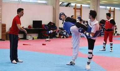 Taekwondo nacional busca dos justas de fogueo.
