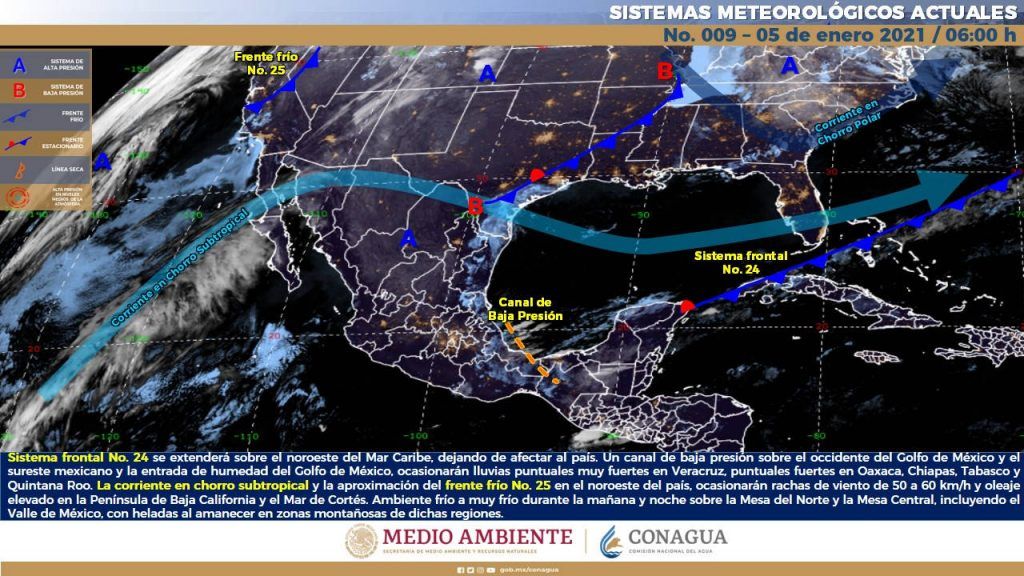 Lluvias en Quintana Roo este martes