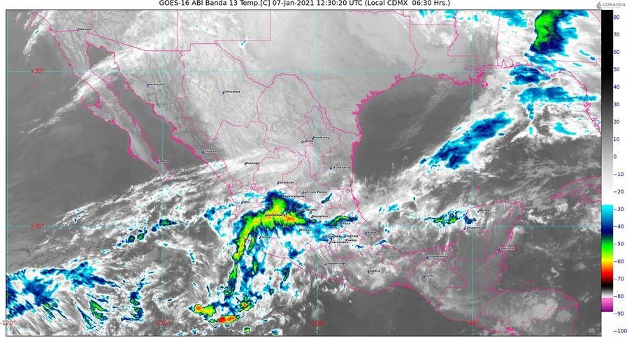 Frente frío recorrerá el Golfo  de México