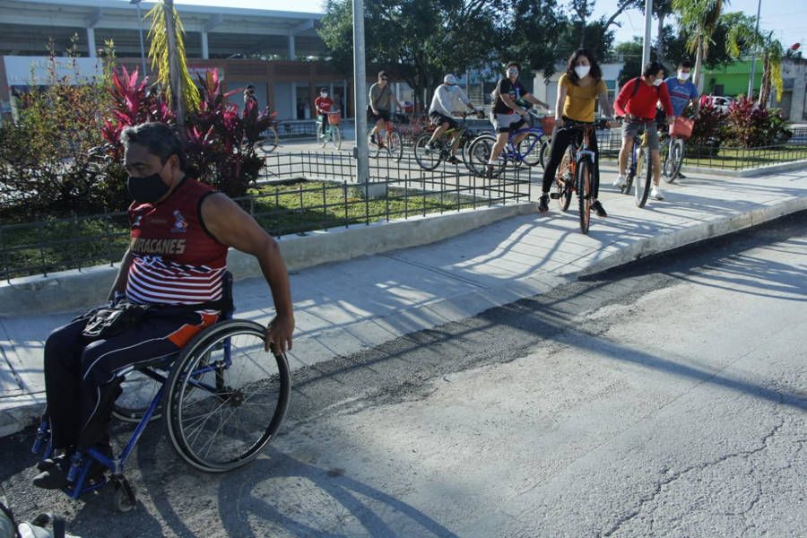 Rodada sabatina por la salud y la movilidad promovida por el gobierno municipal