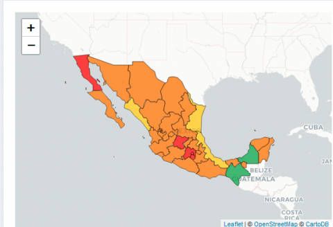 5 entidades en rojo y 2 en verde la primera semana del año