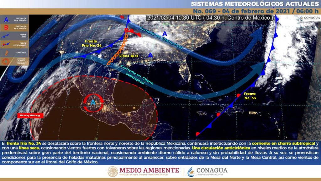 Para hoy habrá lluvias aisladas en Quintana Roo