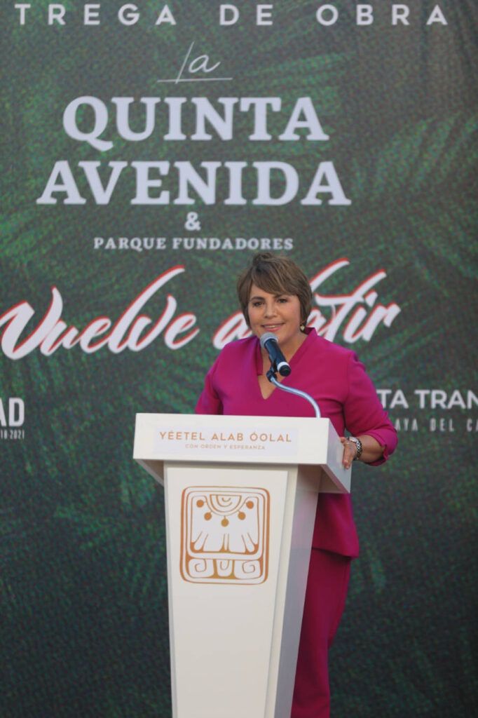 “La Quinta Avenida vuelve a latir”: Laura Beristain