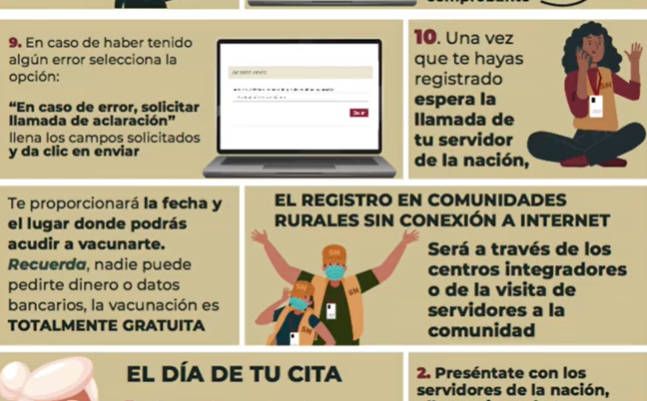 Inicia registro de vacunación a adultos mayores