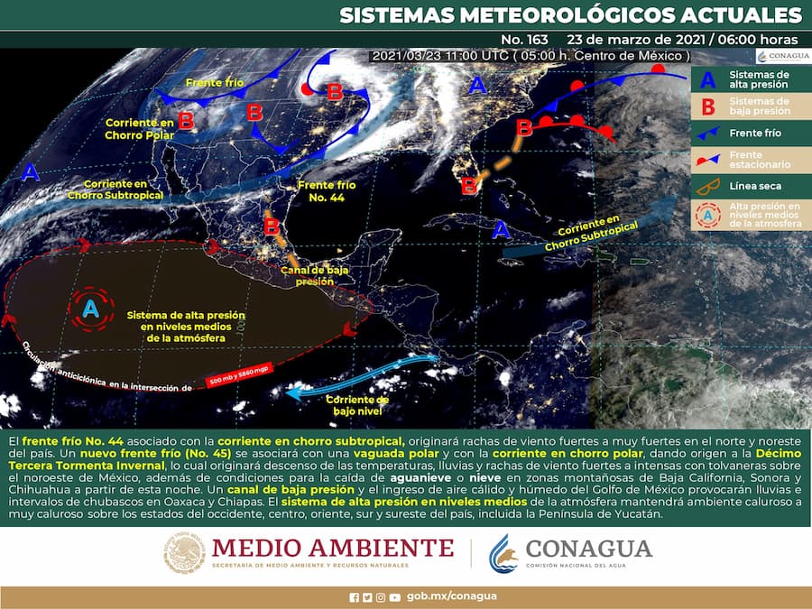 Ambiente muy caluroso en el sur del país