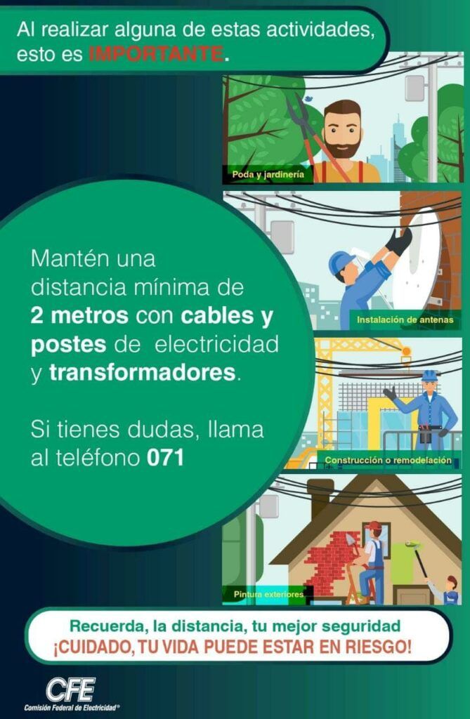 Conoce las medidas de seguridad para evitar accidentes eléctricos