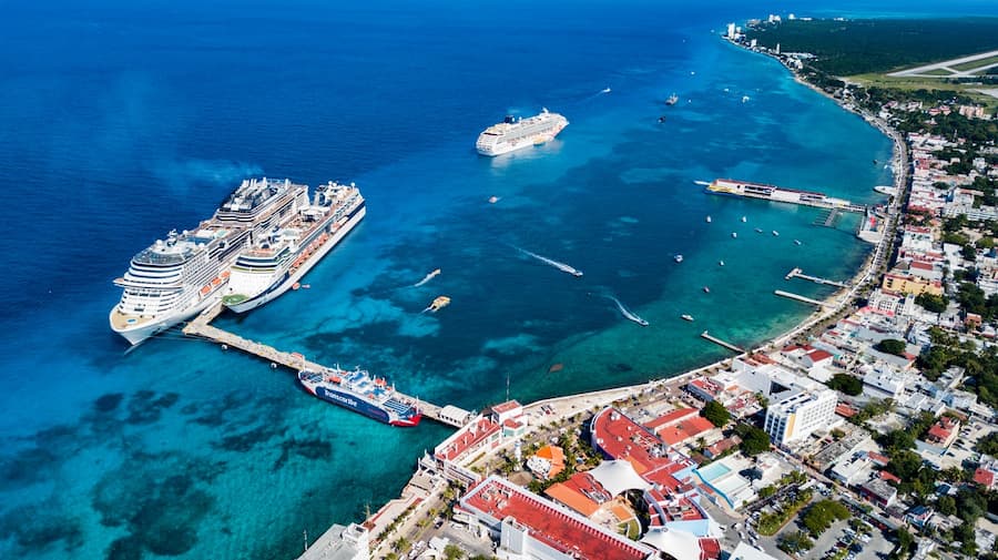 Reactivan la llegada de cruceros a la isla de Cozumel