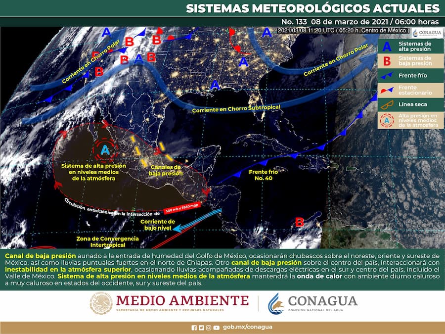 Habrá lluvias aisladas en la península