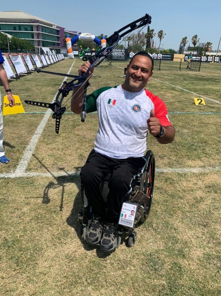 Arquero Omar Echeverría logra pase a los Juegos Paralímpicos de Tokio 2021