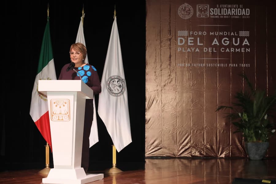 Inaugura Laura Beristain actividades del Foro Mundial del Agua