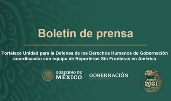 Se reúnen UDDH y Reporteros Sin Fronteras en América