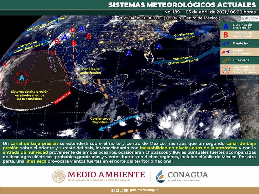 Pronostican lluvias aisladas en Quintana Roo