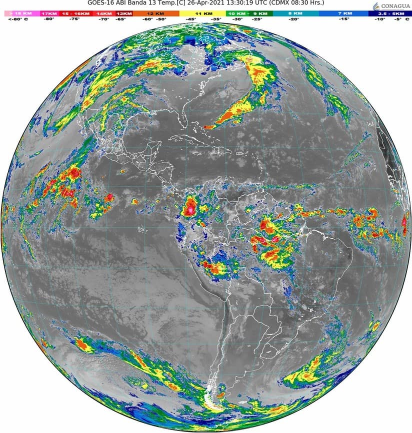 Continuarán temperaturas altas en gran parte del país