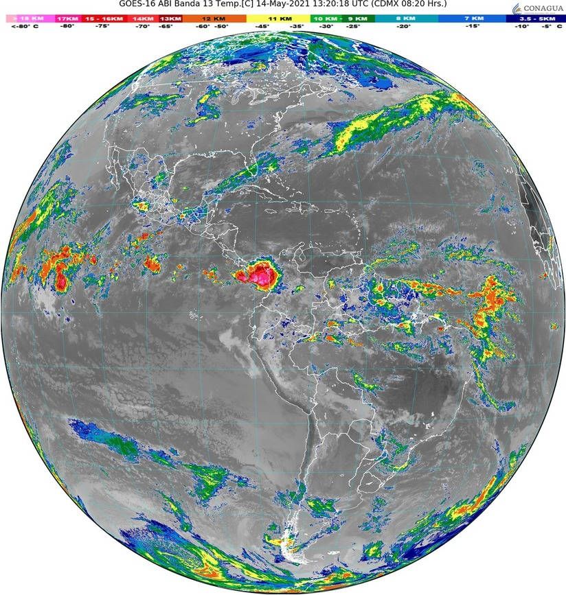 Continuarán las fuertes lluvias en estados del sur