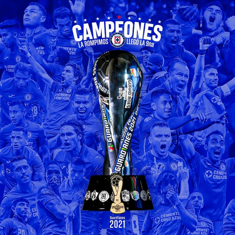 Cruz Azul es campeón del futbol mexicano después de 23 años