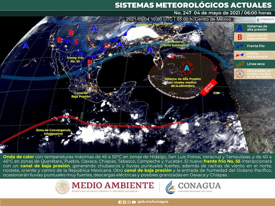 Persistirá el calor extremo en el país