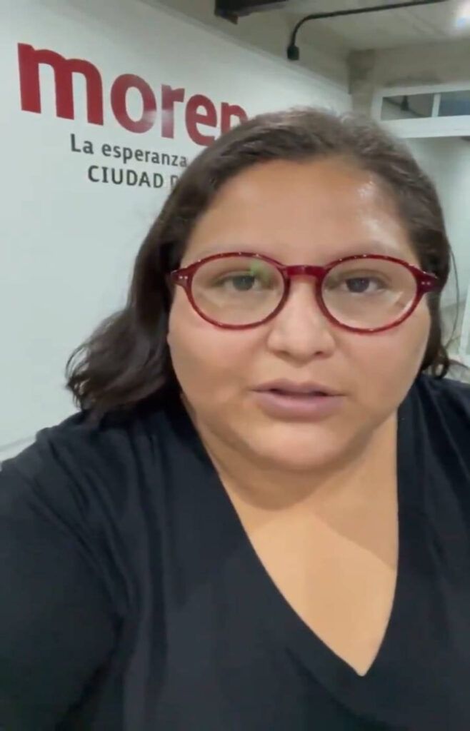 Rechaza secretaria Nacional de Morena acciones del IEQROO en Solidaridad