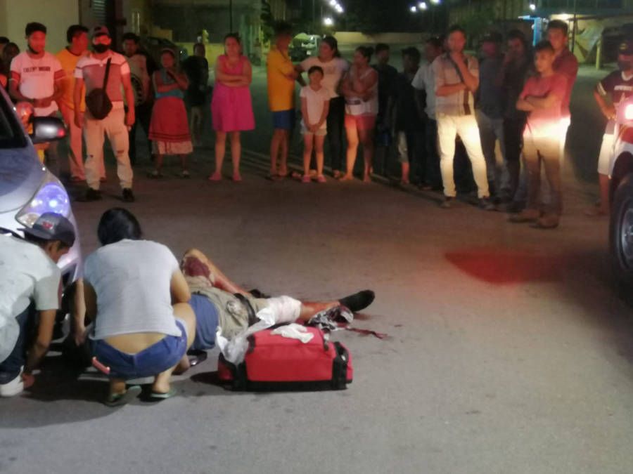 Muere sujeto que ayer pateó la puerta de una tienda por no venderle cerveza