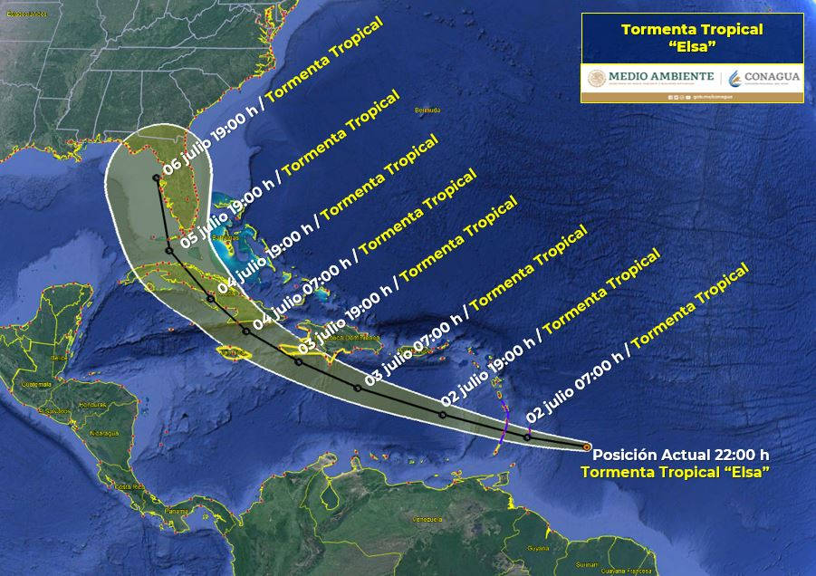 Se pronostican lluvias y chubascos en Quintana Roo