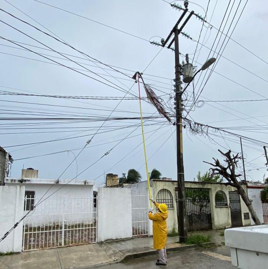 Se restablece 63% de suministro eléctrico a la población afectada por Grace: CFE