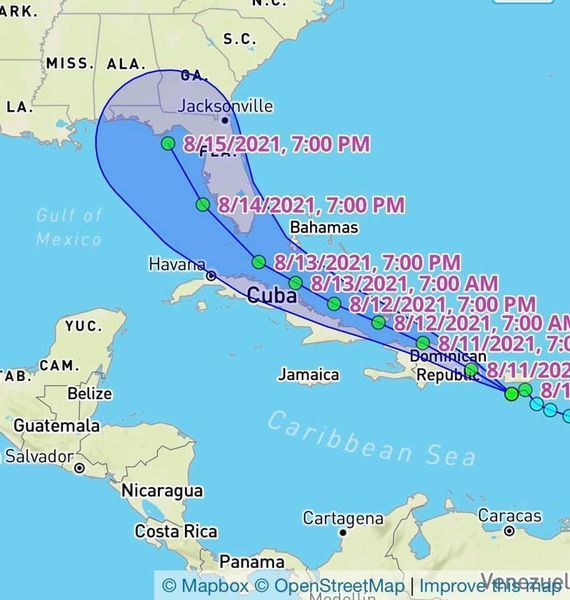 Ciclón tropical “Seis” evoluciona a tormenta tropical “Fred”