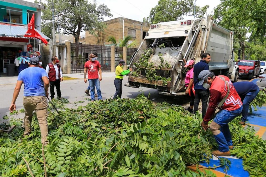 Refuerza Gobierno de Solidaridad atención a Puerto Aventuras tras paso de "Grace"