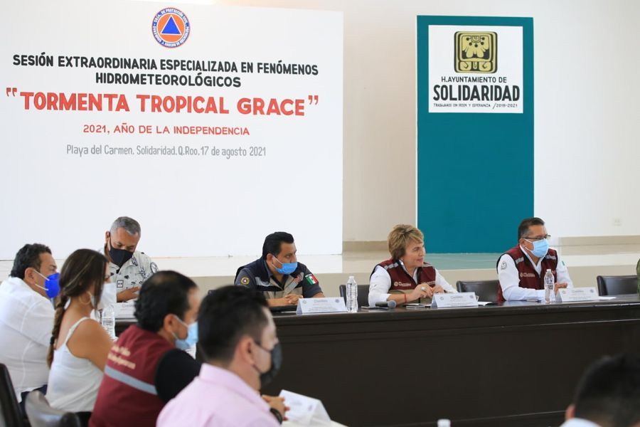 Activa Gobierno de Solidaridad preparativos ante la Tormenta Tropical “Grace”