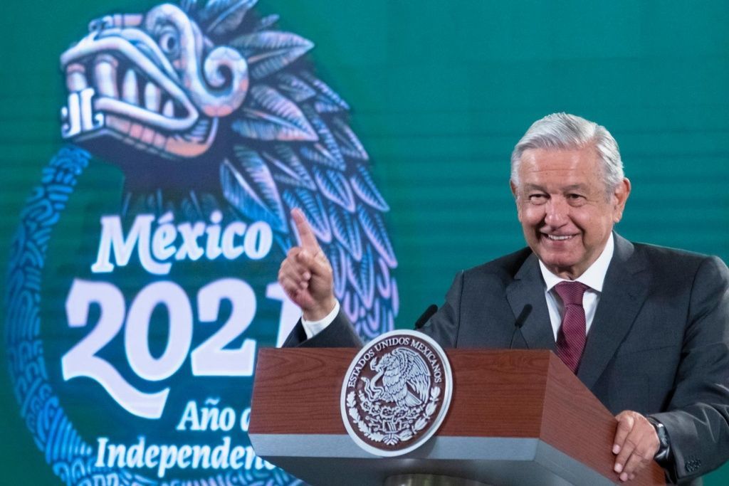 Agradece AMLO felicitaciones de gobiernos del mundo por Independencia