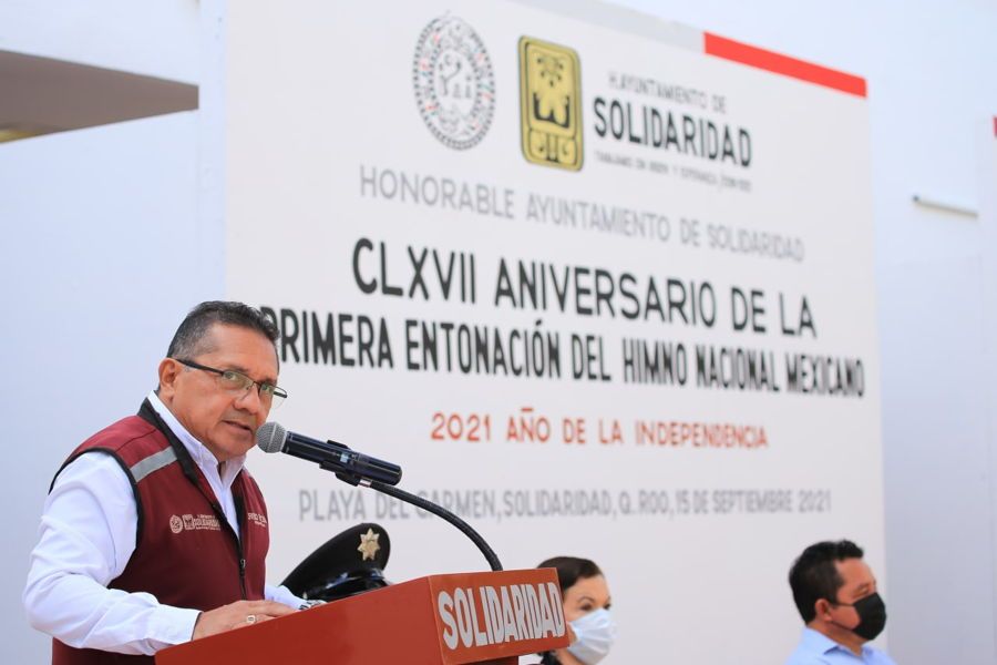 Promueve Gobierno de Solidaridad historia de México a través de su himno