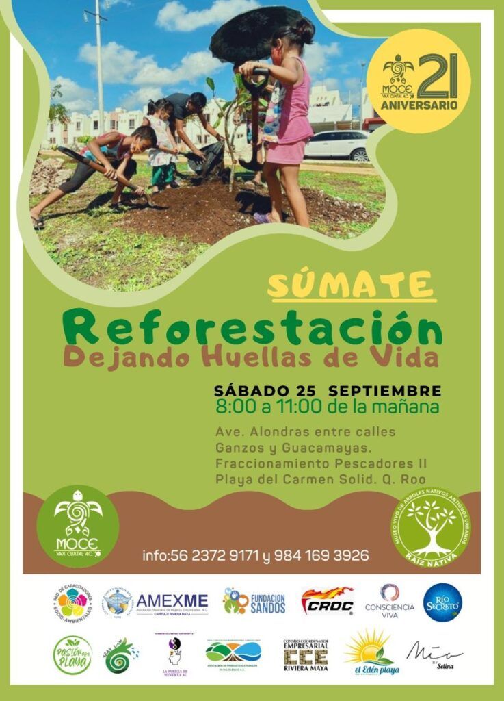 Invitan a reforestar por aniversario de Moce Yax Cuxtal