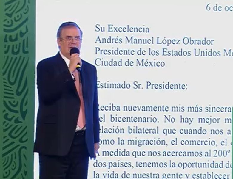 Responde Biden carta de AMLO sobre migración