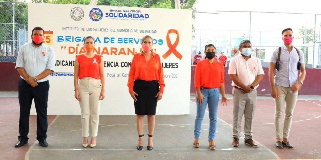 Implementa municipio brigadas para promover erradicación de violencia contra la mujer