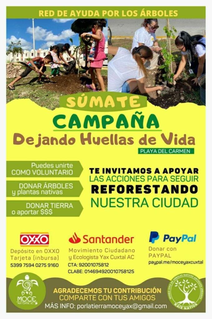 Invitan a sumarse a la campaña "Dejando huellas de vida"