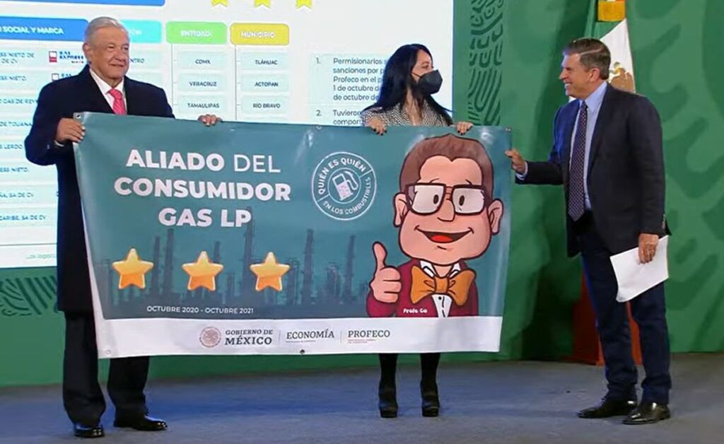 Reconoce AMLO a empresas honestas de gas y gasolina