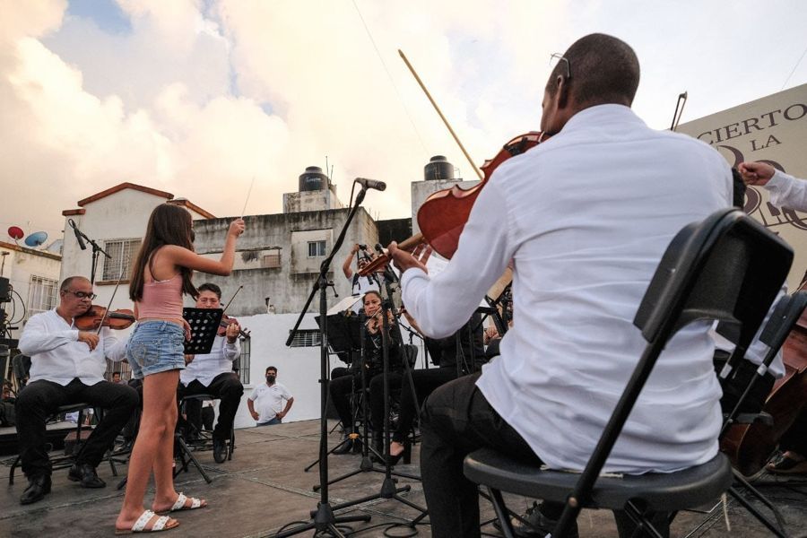 Exitoso "Concierto por la Paz" en Cancún