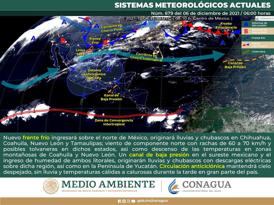 Cielo despejado y chubascos este lunes en Quintana Roo