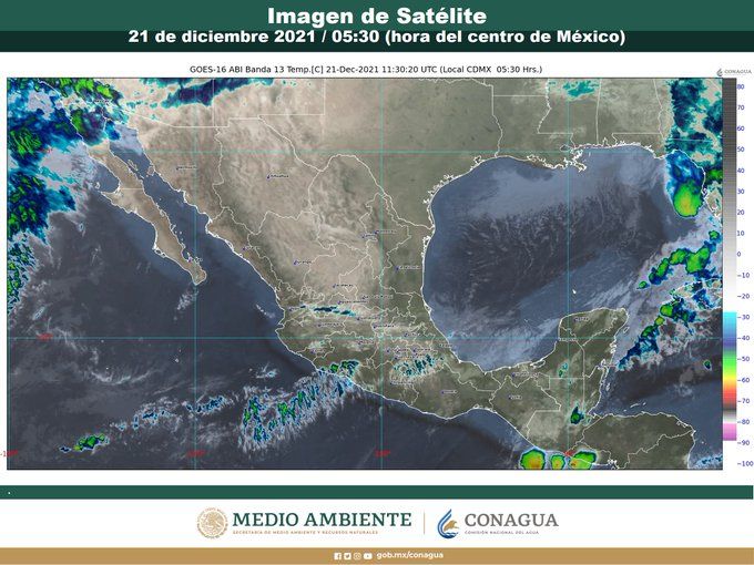 Bajas temperaturas en gran parte del país