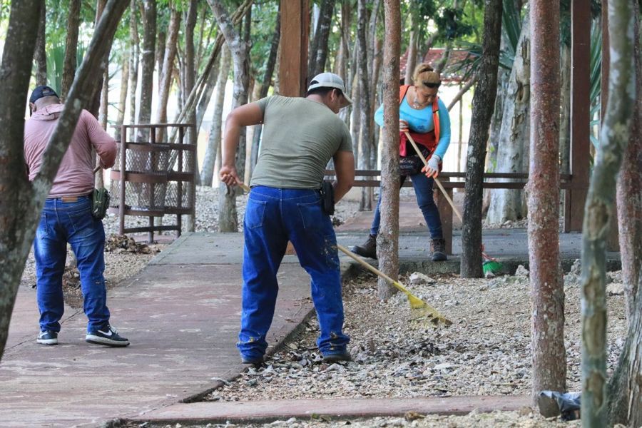 Continúa rescate de parques para los solidarenses