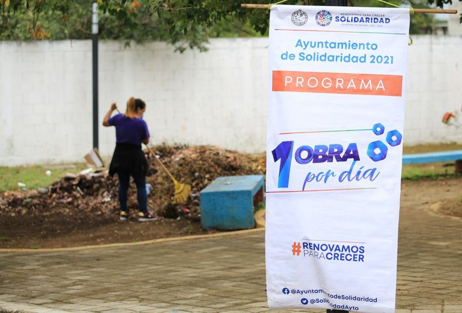 Recupera Gobierno de Solidaridad los espacios públicos del municipio