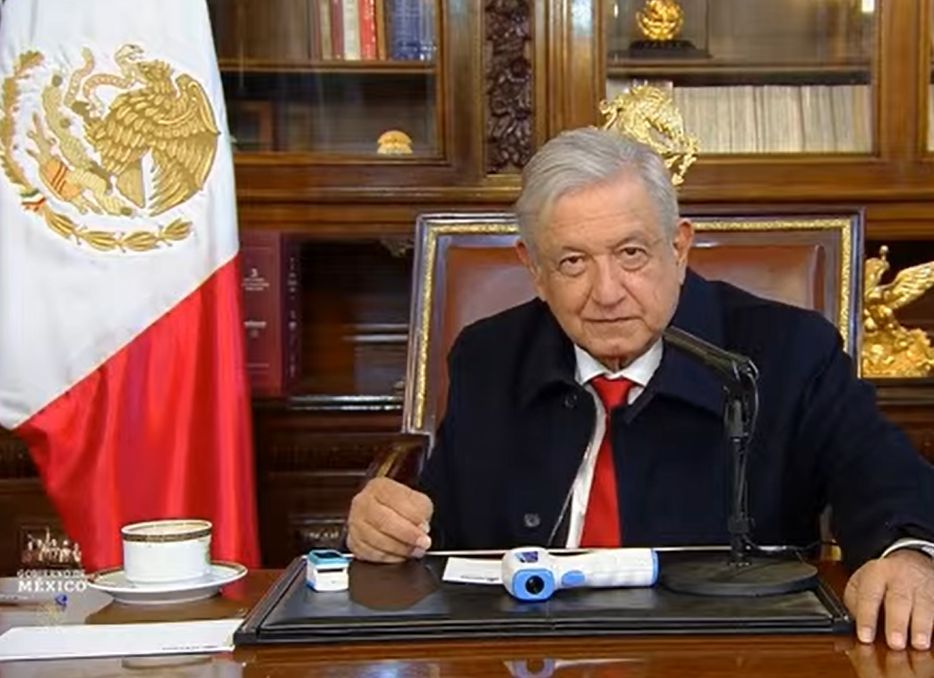 Informa AMLO sobre estado de salud a través de un video