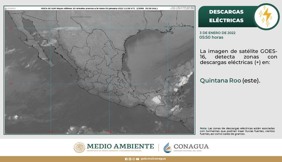 Frente frío 19 recorrerá el sureste del país