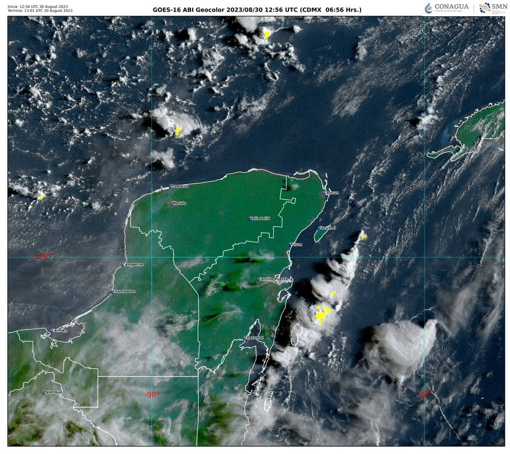 Lluvias puntuales fuertes se esperan en la Península