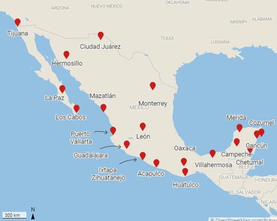 Conoce los nuevos destinos de Mexicana de Aviación