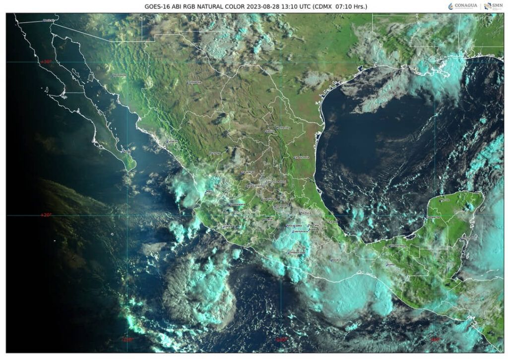 Hoy Idalia se localizará frente a costas de Quintana Roo