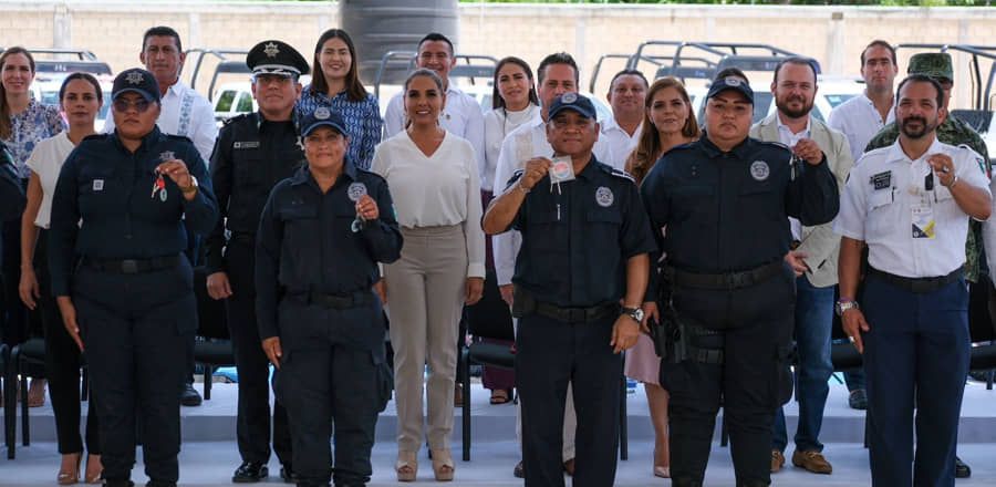 Gobierno estatal fortalece seguridad en Cancún