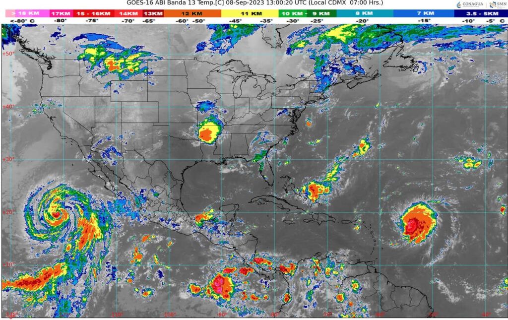 Continuará el ambiente caluroso en la Península de Yucatán