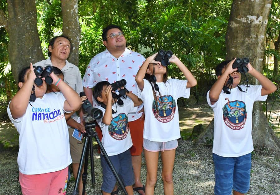 Brinda CONANP un curso de identificación de avifauna